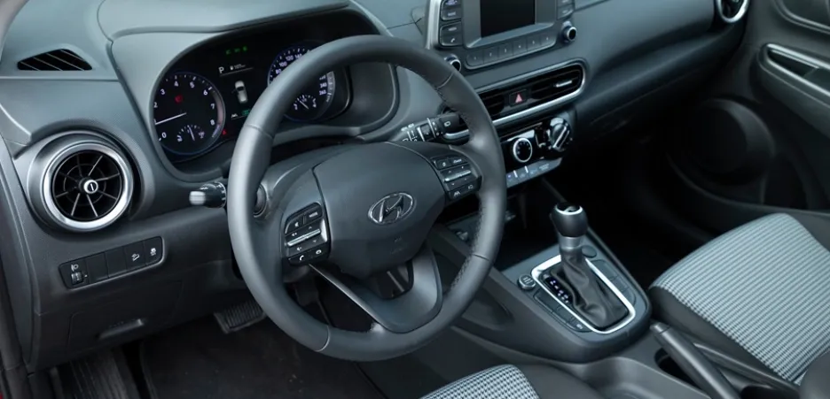 Hyundai Kona interieur Hyundai Kona interieur